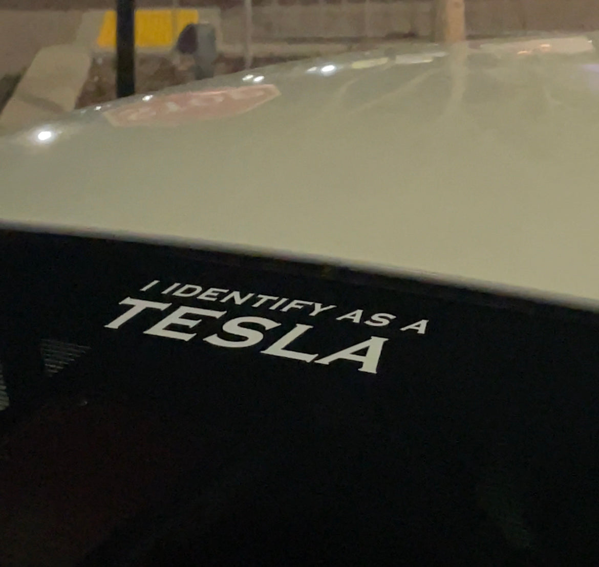 TESLA STICKER