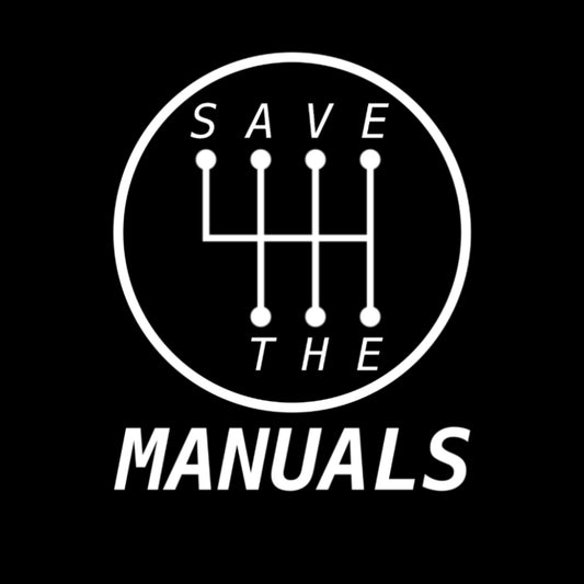 SAVE THE MANUALS STICKER